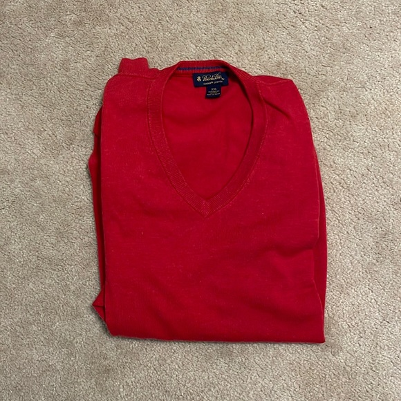 Brooks Brothers Other - Brooks Brothers Supima Cotton V-Neck Sweater
